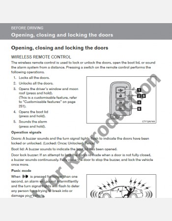 toyota aurion 2016-2017 owners manual